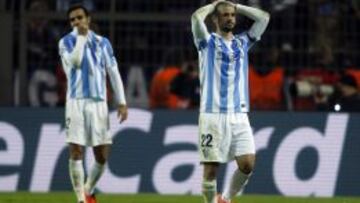 Isco se lleva las manos a la cabeza tras la remontada del Borussia Dortmund.