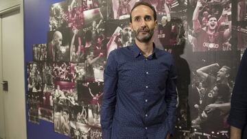 Sito Alonso durante su presentación como nuevo entrenador del Barcelona.