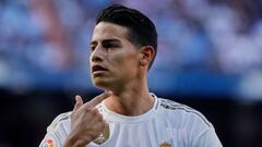 James convocado para el derbi de Madrid