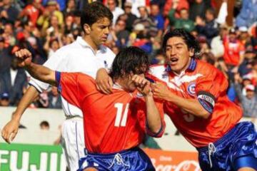 Marcelo Salas es el goleador histórico de la Roja. Hoy se dedica a sus negocios y es presidente de Deportes Temuco.