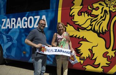 El Real Zaragoza ya tiene nuevo autobús oficial
