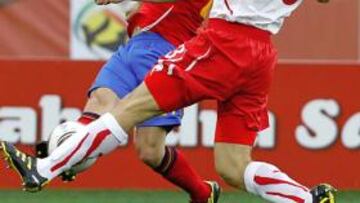 David Silva fue uno de los mejores jugadores del combinado español ante Suiza. Presente en todas las acciones de ataque, puso imaginación y desborde al juego de la Roja.