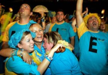 El 25 de septiembre de 2005, Fernando Alonso conquistó el primer Mundial de su carrera tras quedar tercero en el Gran Premio de Brasil. La ciudad de Oviedo lo celebró a lo grande.