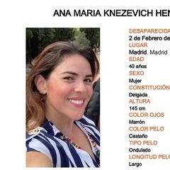 La extraña desaparición en Madrid de Ana María: el FBI y la policía la buscan