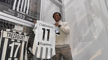 Cuadrado, inmortalizado: Para siempre en el Museo de Juventus