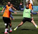 Sesión de recuperación para los titulares en Riazor