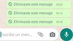 El truco de WhatsApp para ver los mensajes borrados aunque los hayan eliminado