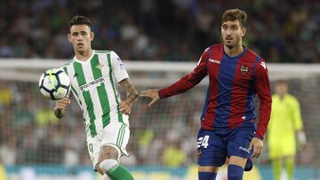 José Campaña frente a Tony Sanabria.