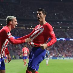 Morata amenaza con un registro histórico y se coloca a la altura de Mbappé