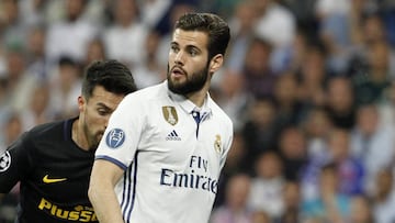 Nacho con el Real Madrid. 