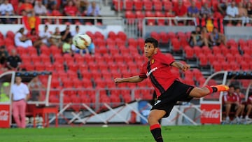 Marco Asensio, en un encuentro con el Mallorca.