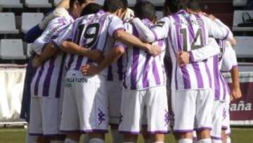 <b>UNIDOS. </b>Los jugadores tienen claro que acatarán lo que les ordene el Valladolid.