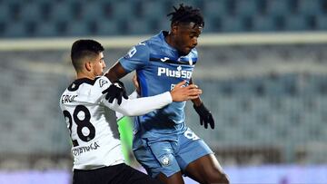 Atalanta empata sin goles con Spezia y Duván juega 66'