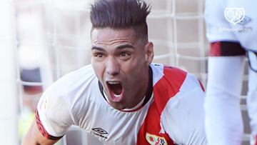 Falcao, a conquistar Mestalla con el Rayo Vallecano