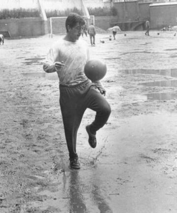 Se formó en la cantera del Real Madrid, fue cedido al Rayo Vallecano en 1962, donde estuvo un año. Posteriormente estuvo cedido dos años en el CD Málaga.