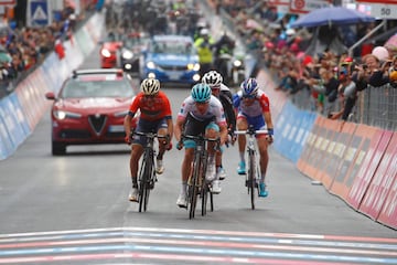 Miguel Ángel López fue tercero en la edición 101 del Giro de Italia, estos son sus mejores momentos en la competencia que termina con el triunfo de Christopher Froome.