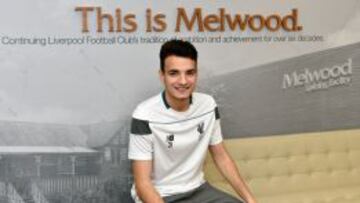 Pedro Chirivella seguirá ligado al Liverpool cinco temporadas más.