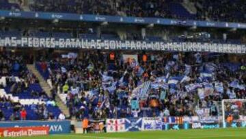 Afición del Espanyol en el Power8