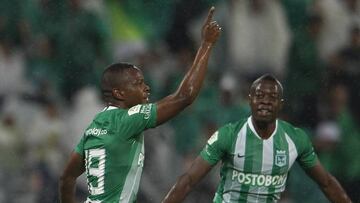 Yerson Candelo habla en rueda de prensa de Atlético Nacional