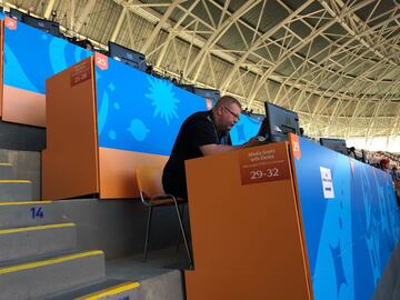 En este estadio estará jugando Colombia su primer partido en Rusia 2018 ante Japón, el equipo entrenó en la cancha.