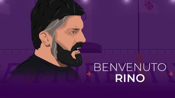 Gattuso es el nuevo técnico de la Fiorentina