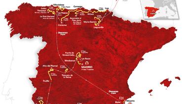 Un recorrido 'made in Vuelta'