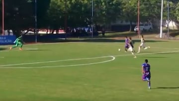 El chileno de 19 años que pide un lugar en el Brasileirao: ¡gol y asistencia!