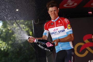 Victoria de Bob Jungels en la 15ª etapa.