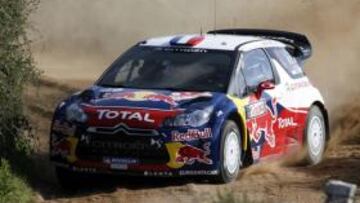Sebastien Loeb se coloca líder tras los primeros tramos