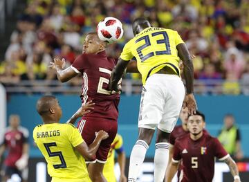 La Selección Colombia dirigida por el técnico encargado, Arturo Reyes, venció a la Venezuela de Rafael Dudamel en partido amistoso jugado en Miami