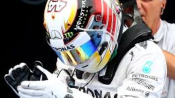 Hamilton, victorioso en Montmeló.