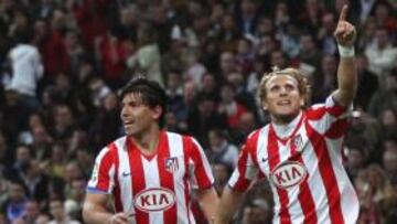 <b>ACTIVOS DEL CLUB. </b>Agüero y Forlán son ahora mismo dos grandes activos del club.