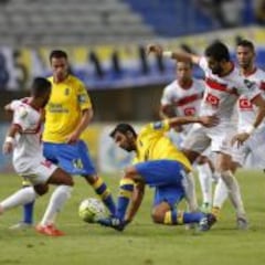 Las Palmas cierra sus ensayos reencontrado con el gol
