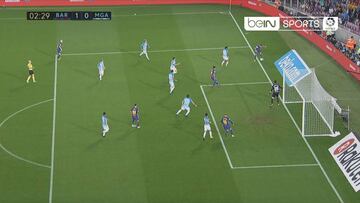 El 1-0 del Barça debió ser anulado: el balón salió por el fondo