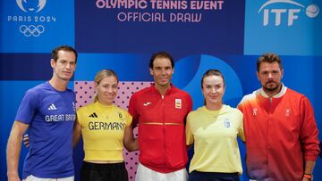 Andy Murray, Angelique Kerber, Rafa Nadal, Elina Svitolina y Stan Wawrinka.