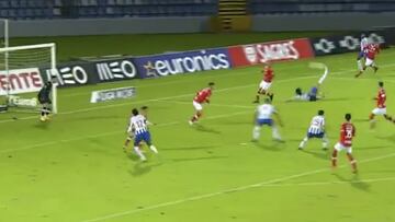 Golazo de chilena de Luis Díaz para darle la victoria al Porto