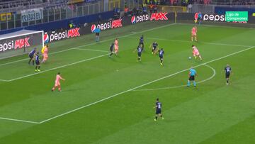 El amago de Dembélé que tiró a dos rivales al suelo