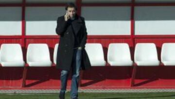 Felipe Miñambres: “Estamos mal por el árbitro"