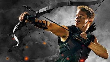 Ojo de Halc¨®n | Alter ego de Clint Barton, Hawkeye es un miembro destacado de los Vengadores, un experto arquero capaz de de las haza?as m¨¢s inveros¨ªmiles con su arco y sus flechas.