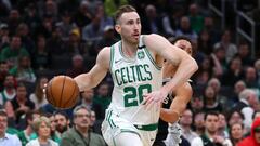 Gordon Hayward, durante su etapa en Boston Celtics.