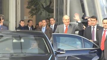 Juan Carlos I se traslada fuera de Espa?a