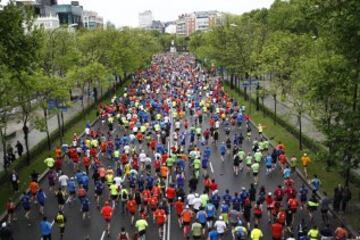 Las imágenes del Maratón de Madrid