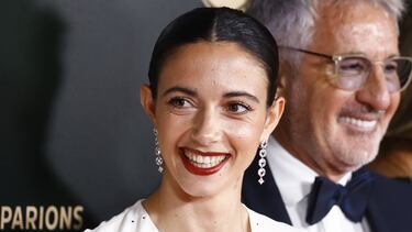 Paris (France), 28/10/2024.- Barcelona player Aitana Bonmati arrives for the the Ballon d'Or 2024 ceremony at the Theatre du Chatelet in Paris, France, 28 October 2024. (Francia) EFE/EPA/MOHAMMED BADRA