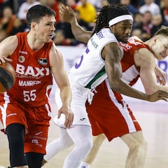 El Unicaja resuelve en la prórroga ante un batallador Manresa