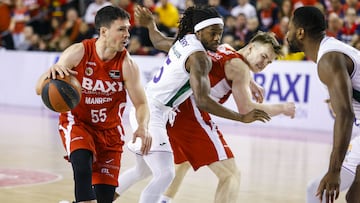 El Unicaja resuelve en la prórroga ante un batallador Manresa