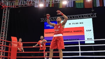 El -80 kg de España, Yolber Bandomo.