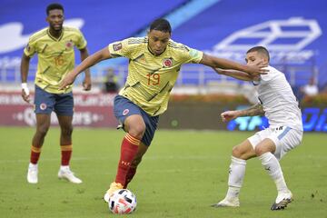 El delantero disputó 60 minutos en la tercera fecha de las Eliminatorias Sudamericanas.