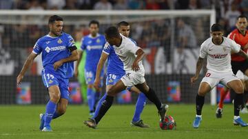 1x1 del Getafe: Soria no pudo aguantar el tiroteo sevillista