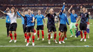 Croacia es la 'peor' finalista según el ránking FIFA