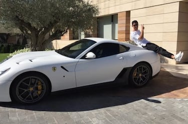 La envidiable colección de coches de Cristiano Ronaldo a la que se sumaría un nuevo Bugatti
